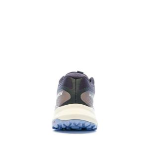 Chaussures de trail Gris/Bleu Femme Salomon Ultra Glide 2 vue 3