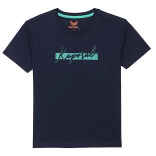 T-shirt Marine Garçon Kaporal OMILE25 pas cher