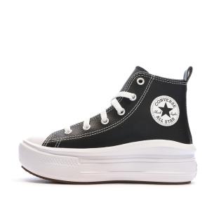 Baskets Noires Fille Converse All Star Move Platform pas cher