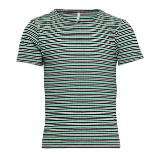 T-shirt Vert d'eau Fille Kids ONLY Nella pas cher