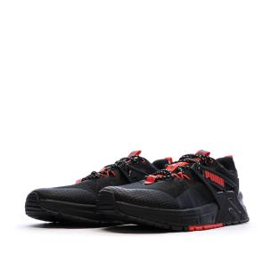 Baskets Noires/Rouges Homme Puma Pacer vue 0