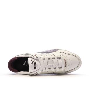 Chaussures Beige/Bordeaux Femme Puma Carina Street VTG vue 4