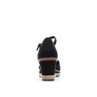 Sandales Noires Femme Tommy Hilfiger Basic Closed Toe vue 3