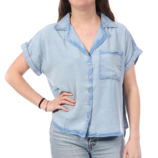 Chemise Bleu Femme Kaporal Miami vue 0