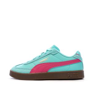 Baskets Turquoise/Fushia Garçon/Fille Puma Club pas cher