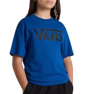 T-shirt Bleu Enfant Vans Classic vue 0