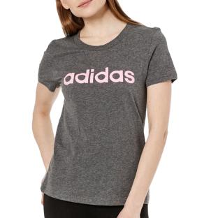 Adidas Women's Pink/Grey T-Shirt DX2546 Photo of the Espace des Marques %store% store - view of %key%
