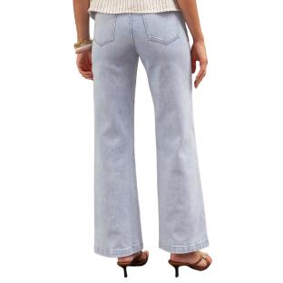 Jean Flare Bleu Femme Oraije Mona JD671 vue 0
