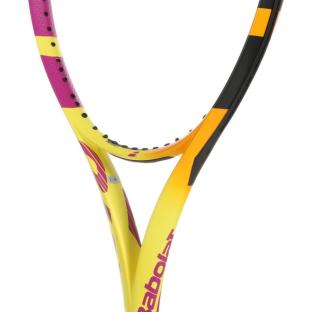 Raquette de Tennis Noir/Jaune Mixte Babolat Rafa vue 2