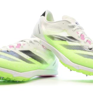 Chaussures d'Athlétisme Blanche Homme Adidas Distancestar M vue 7