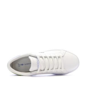 Baskets Blanches/Bleu Ado Lacoste Powercourt vue 0