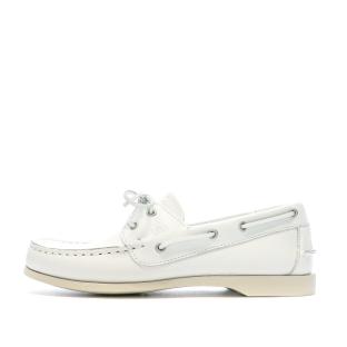 Chaussures bateaux Blanches Femme TBS PHENISA pas cher