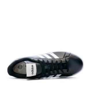 Baskets Noires Homme Adidas Grand Court Beyond vue 4