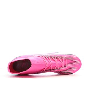 Chaussures de Football Rose/Noire Homme Puma Ultra Pro vue 4