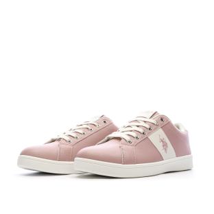 Baskets Roses/Blanches Femme US Polo ASSN For Everyday vue 0