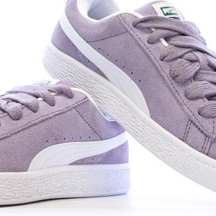 Baskets Violettes Fille Puma Suede Xl vue 7