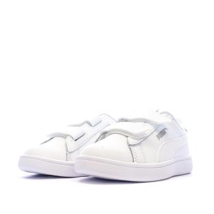 Baskets Blanc Mixte Puma Smash 3.0 vue 0
