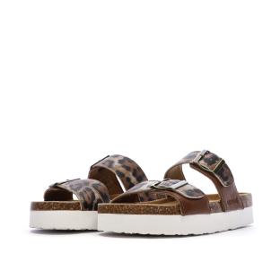 Sandales Marron Femme Kaporal Solinea vue 0