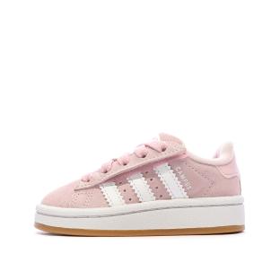 Campus Baskets Roses Clair Fille Adidas vue 0
