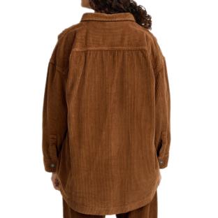 Chemise Marron Femme O'Neill Cord vue 0