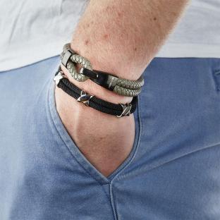 Bracelet Gris Homme Geographical Norway 315012 vue 2