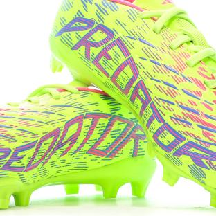 Gelbe Adidas Predator League FG/MG Fußballschuhe für Kinder Ansicht 0