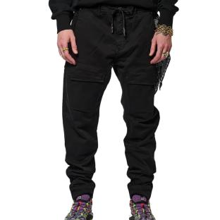 Pantalon Toile Noir Homme Kaporal RONANE pas cher