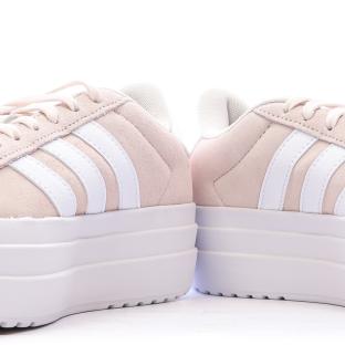 Baskets Roses Femme Adidas Vl Court Bold vue 7