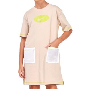 Robe Beige Fille Nike Dress pas cher