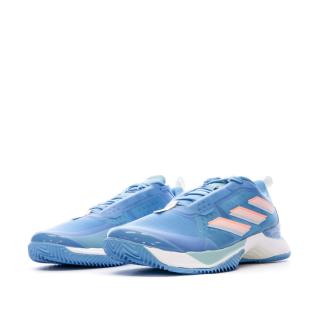 Chaussures de Tennis Bleu Femme Adidas Avacourt Clay vue 6