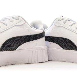 Baskets Blanches/Noires Femme Puma Carina 2.0 399397 vue 7