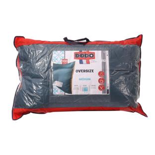 Oreiller Oversize Gris/Jaune Dodo 100x65 pas cher