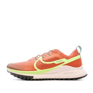 Chaussures de Trail Orange Femme Nike React Pegasus Trail 4 pas cher