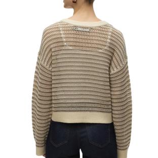 Pull Beige/Marron Femme Vero Moda Madera vue 2