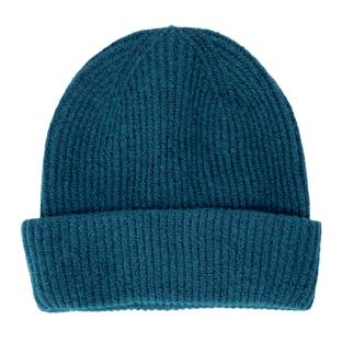 Bonnet Bleu Femme Vila Beanie pas cher