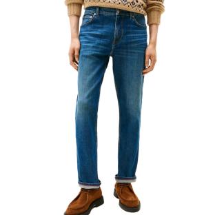 Jean Droit Bleu Homme Tommy Hilfiger Denton MW0MW40566 vue 0