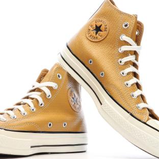 Baskets Moutarde Homme Converse Chuck 70 Fall Tone vue 8