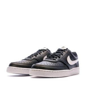 Baskets Noir/Blanc Homme Nike Court Vision Low vue 0