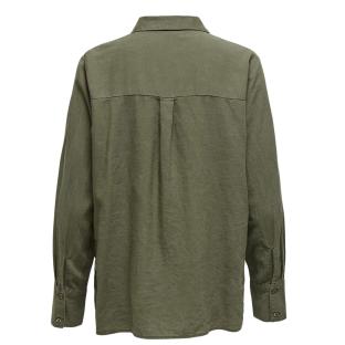 Chemise Kaki Femme JDY Linen vue 0