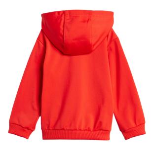 Survêtement Noir/Rouge Garçon Adidas Shiny vue 2