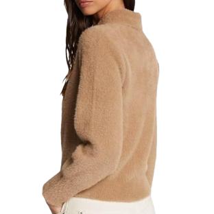 Gilet Zippé Marron Femme Morgan DOMI vue 2