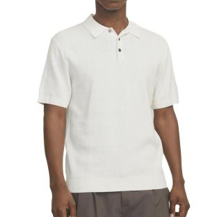 Polo Blanc Homme Jack & Jones Cooper pas cher