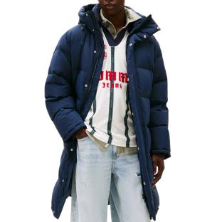 Doudoune Marine Homme Tommy Hilfiger Tjm Hooded Down Maxi vue 0