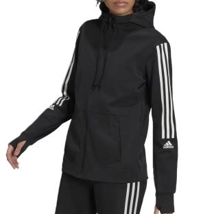 Sweat Zippé Noir Femme Adidas HD1731 vue 0