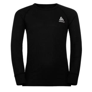 T-shirt Thermique Noir Enfant Odlo Active Warm Eco Kid vue 2