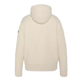 Pull Zippé Écru Homme Schott PLENZO vue 0