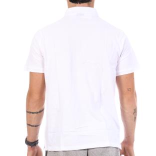 Polo Blanc Homme Airness Predator vue 0