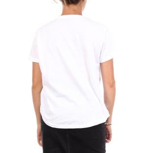 T-Shirt Blanc Femme Disney New York vue 0