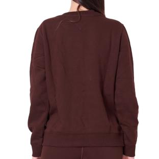 Sweat Marron Femme Tommy Hilfiger Tjw Reg S Flag vue 0