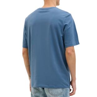 T-shirt Bleu Homme Jack & Jones Hawaiitee vue 2